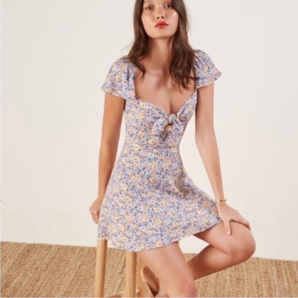 Reformation Elio Mini Dress